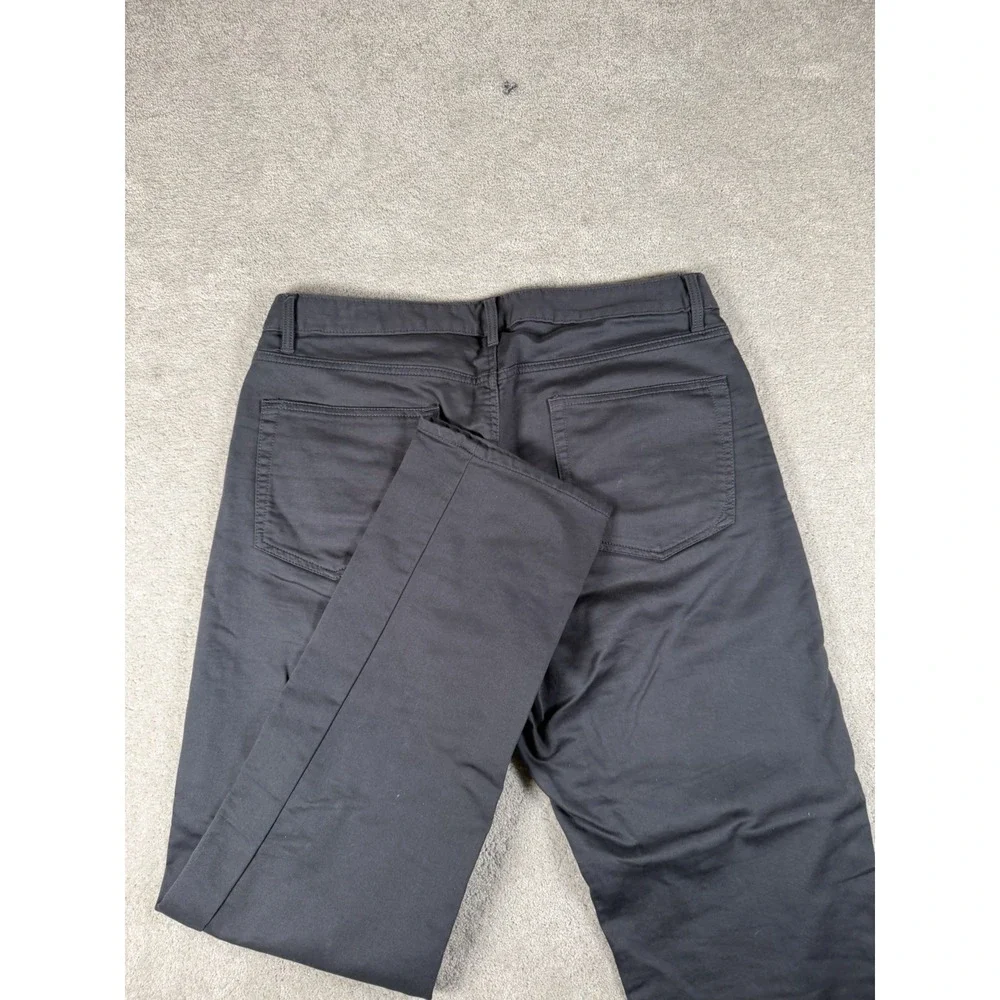 Quince Comfort Traveler Gray Chino Pants Mens 34x32 Casual Stretch 5-Pocket